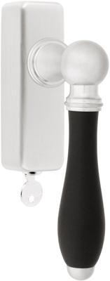 Formani TIMELESS 1815-DKLOCK draaikiepgarnituur afsluitbaar linksdraaiend - mat nikkel/ebbenhout