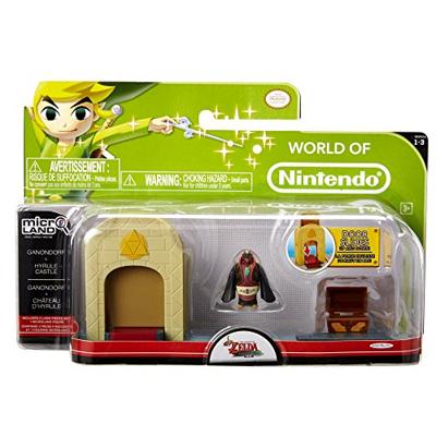 Zelda Microland Playset - Hyrule Castle with Ganondorf