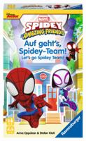 Ravensburger spidey and his amazing friends pocket bordspel - thumbnail