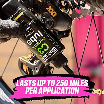 Muc-Off c3 ceramic dry lube chain lubricant