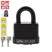 Burg Wächter Splash 470 45 Black SB Hangslot Zwart Sleutelslot - thumbnail