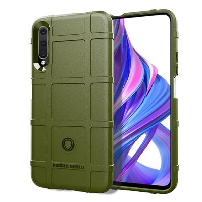 Volledige dekking schokbestendig TPU Case voor Huawei Honor 9X (Army Green)