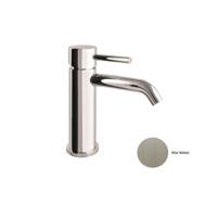 Wastafelkraan Sanimex Giulini Trekwaste 17 cm Mat Nikkel Sanimex - thumbnail