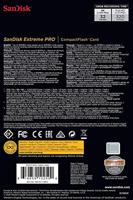 Sandisk CF Extreme Pro 128GB 160MB/sec. - thumbnail