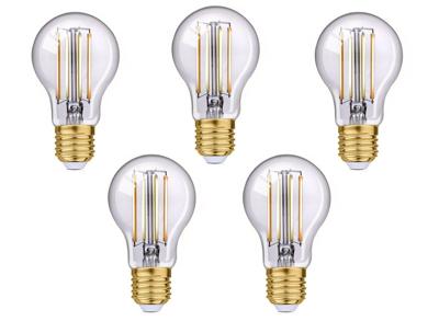5-pack Alpina WiFi Smart E27 LED-lamp - 4,9W - 470 lm