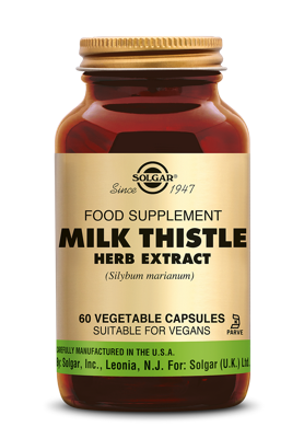 Solgar Milk Thistle Herb Extract (Mariadistel) Capsules