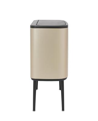 Brabantia Bo touch bin 11+23 liter metallic gold