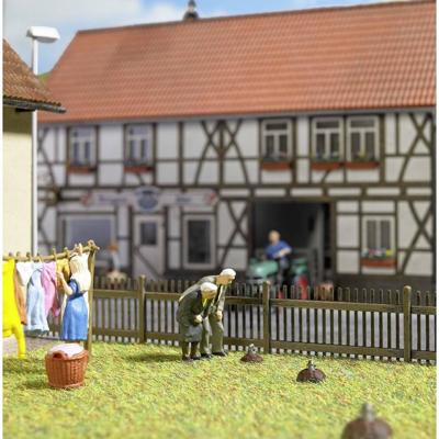 Busch 5483 H0 3 bewegende mollen figuren Bouwpakket Busch 5483 H0 3 bewegende mollen figuren Bouwpakket