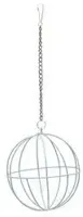 Chroom voederbal voor knaagdier - 12 cm - thumbnail