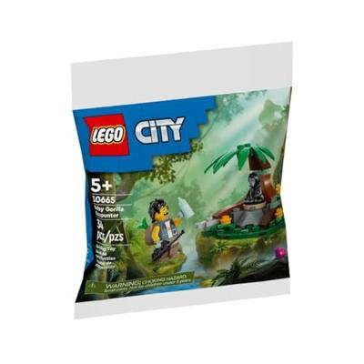 LEGO city 30665 ontmoeting met babygorilla