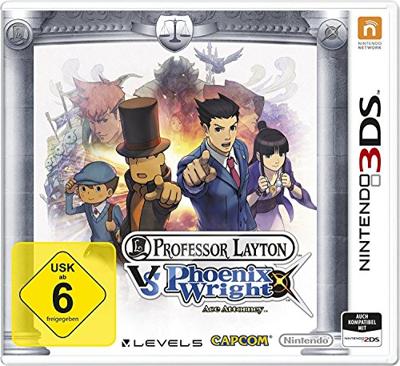 Professor Layton vs. Phoenix Wright: Ace Attorney - [Nintendo 3DS]