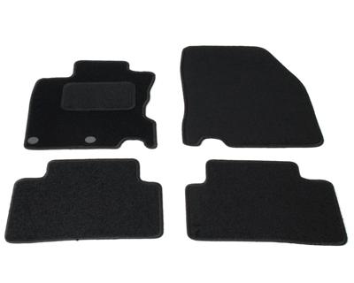 Automatten op maat - zwart stof - Nissan Qashqai J11 vanaf 2013