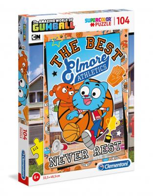 Clementoni Legpuzzel Gumball Basketbal 104 stukjes Clementoni Legpuzzel Gumball Basketbal 104 stukjes
