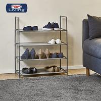 Schoenenrek Domopak Living Grijs (58,5 x 28,5 x 70 cm) - thumbnail