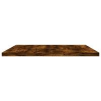 Wandschappen 4 st 60x40x1,5 cm bewerkt hout gerookt eikenkleur - thumbnail