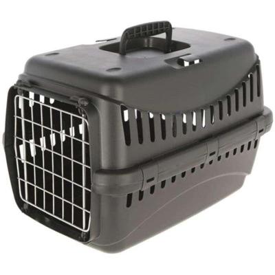 Transportbox - KERBL - Expedion eco - 45 x 30 x 30 cm - Zwart - Voor honden en katten