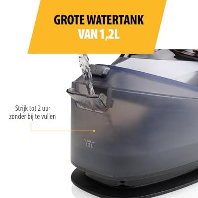 Tristar ST-8930 Stoomstrijkstation 2200 W Antraciet - thumbnail