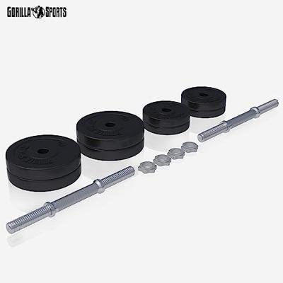 Dumbellset 20 kg Kunststof
