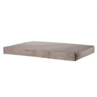 Madison: Palletkussen Velvet 120x80 - Taupe - thumbnail