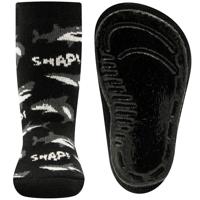 Ewers antislip sokken Stoppi softstep haai zwart-31-34 - thumbnail
