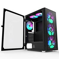 MONTECH X3 Glass Midi-tower Gaming-behuizing Zwart - thumbnail