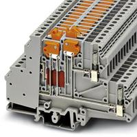 Phoenix Contact 3024478 Doorgangsserieklem 6.2 mm Schroeven Grijs 50 stuk(s) - thumbnail