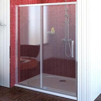 Douchebak Marmer Sapho Rena 120x90x4 cm Kwartrond Links Wit Sapho