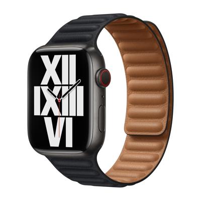 Apple Leather Link Apple Watch M/L 42mm / 44mm / 45mm Midnight