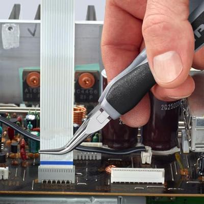 Knipex Elektronica-grijptang ESD | Doorgestoken scharnier | Meer-componentengrepen | Lengte 145 mm - 35 82 145 ESD Knipex Elektronica-grijptang ESD | Doorgestoken scharnier | Meer-componentengrepen | Lengte 145 mm - 35 82 145 ESD