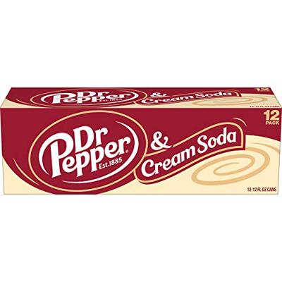 Dr Pepper - Cream Soda - 12x 355ml - thumbnail