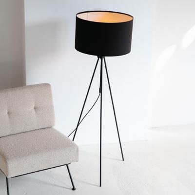 Zuiver Verstelbare Vloerlamp 'Lesley' 153-181cm, kleur Zwart