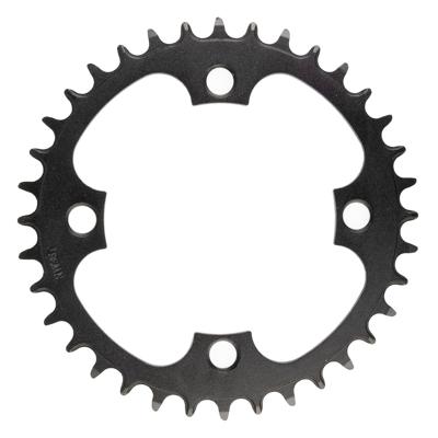 Messingschlager Samox e-bike kettingblad nw 36t bcd 104 mm. 1/2x3/32" en 11/128" aluminium zwart