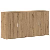 Dressoirs 2 stuks Artisan Eiken 79x38x80 cm Engineered Wood - thumbnail