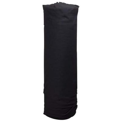 VidaXL Geotextielmembraan 1x10 m polyestervezel zwart