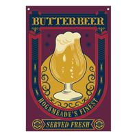 Harry Potter Wall Banner Butterbeer 125 x 85 cm - thumbnail