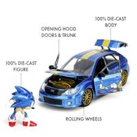 JADA TOYS Subaru Jada Sonic 2012, Impreza WRX STI 1 Kant-en-klaar model Personenauto (model) - thumbnail