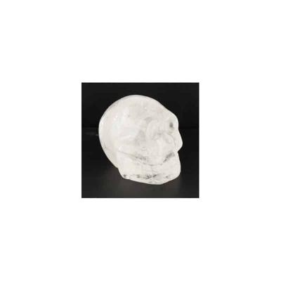 Kristallen Schedel Bergkristal Doorboord (25 mm)