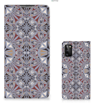 Samsung Galaxy A41 | Standcase | Flower Tiles