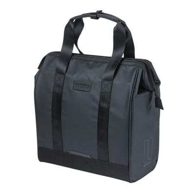 Basil grand tarpaulin fietsshopper zwart