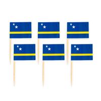 Cocktailprikkers Curacao (50st) - thumbnail