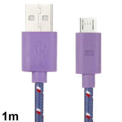 Geweven nylon stijl micro 5 pin USB data transfer / laad kabel voor samsung galaxy s iv / i9500 / s iii / i9300 / note ii / n7100 / nokia / htc / blac Geweven nylon stijl micro 5 pin USB data transfer / laad kabel voor samsung galaxy s iv / i9500 / s iii / i9300 / note ii / n7100 / nokia / htc / blac