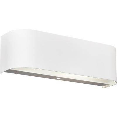 LED Wandlamp 6W Warm Wit 3000K Rechthoekig Mat Wit Aluminium OSRAM