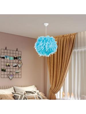 Home sweet home cloud lampenkap Ø 30 cm blauw