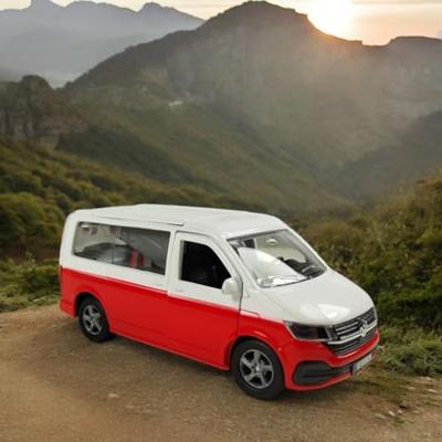 Kids Globe Traffic pull back Volkswagen Transporter Camper - thumbnail