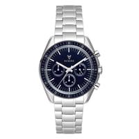 Renard horloge Sportif R61SS40SS1 zilver/donkerblauw - thumbnail