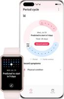 Watch Fit - Roze goud - smart watch met riem - silicone - kersenbloesemroze - afmeting pols: 110-190 mm - display 1.64 - thumbnail