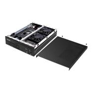 Shuttle dh610 xpc slim pc barebone, lga1700, intel h610, 2x ddr4 (max.64gb) 1x2.5" bay, m.2, hdmi, - thumbnail