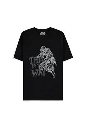 Star Wars The Mandalorian T-Shirt Mandalorian Size L