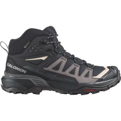 Salomon X Ultra 360 Mid GTX Hoge Wandelschoen Dames Black/Plum Kitten/Shale 7 (41)