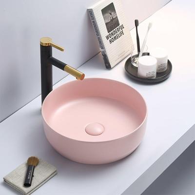 Waskom Sanilux Victoria Color Line Rond 39 cm Inclusief Click Waste Mat Pastel Roze Sanilux Waskom Sanilux Victoria Color Line Rond 39 cm Inclusief Click Waste Mat Pastel Roze Sanilux